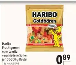 Citti Haribo Fruchtgummi oder Lakritz tilbud