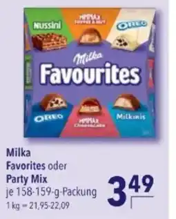 Citti Milka Favorites oder Party Mix tilbud