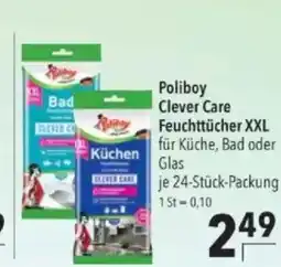 Citti Poliboy Clever Care Feuchttücher XXL für Küche, Bad oder Glas tilbud
