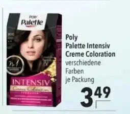 Citti Poly Palette Intensiv Creme Coloration verschiedene Farben je Packung tilbud