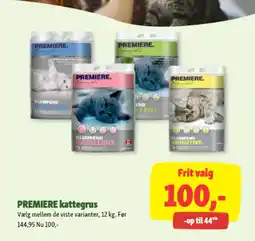 Maxi Zoo PREMIERE kattegrus tilbud
