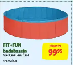 Maxi Zoo FIT+FUN badebassin Vælg mellem flere tilbud