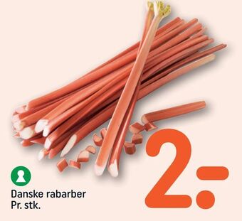 REMA 1000 Danske rabarber tilbud