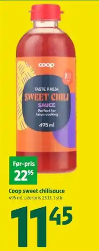 Coop 365 Coop sweet chilisauce tilbud