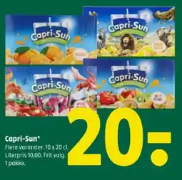 Coop 365 Capri-Sun tilbud