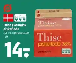 Coop 365 Thise økologisk piskefløde tilbud