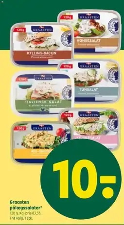 Coop 365 Graasten pålægssalater tilbud