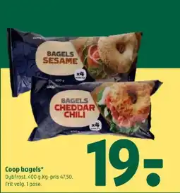 Coop 365 Coop bagels tilbud