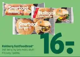 Coop 365 Kohberg fastfoodbrød tilbud