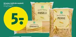 Coop 365 365 penne, fusilli eller spaghetti tilbud