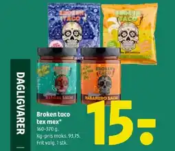 Coop 365 Broken taco tex mex tilbud