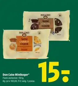 Coop 365 Dan Cake Minikager tilbud