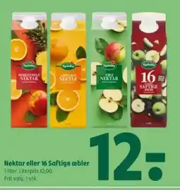 Coop 365 Nektar eller 16 Saftige æbler tilbud