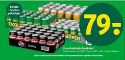 Coop 365 FAXE KONDI eller PEPSI Max tilbud