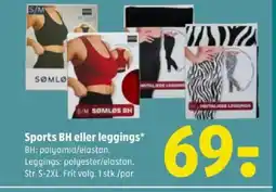 Coop 365 Sports BH eller leggings tilbud