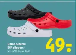 Coop 365 Dame & herre EVA slippers tilbud