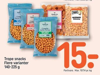REMA 1000 Trope snacks tilbud