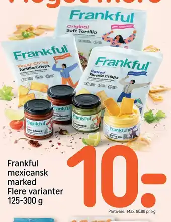Frankful mexicansk marked