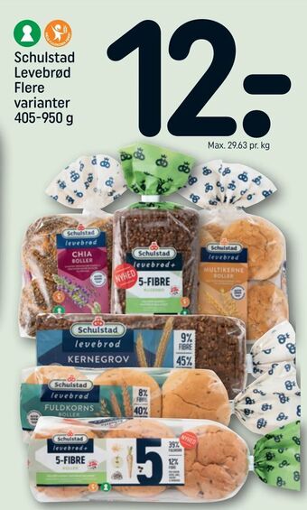 REMA 1000 Schulstad Levebrød tilbud