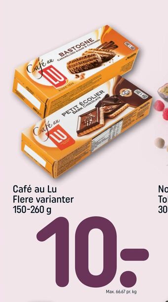 REMA 1000 Café au Lu tilbud