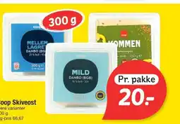 Fakta Tyskland Coop Skiveost tilbud
