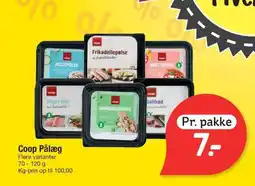 Fakta Tyskland Coop Pålæg tilbud