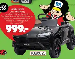Fætter BR Urus elkøretøj Lamborghini tilbud