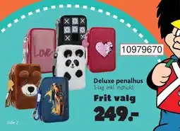 Fætter BR Deluxe penalhus 3-lag. Inkl. indhold. tilbud