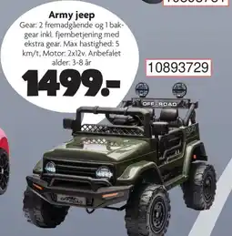 Fætter BR Army jeep tilbud