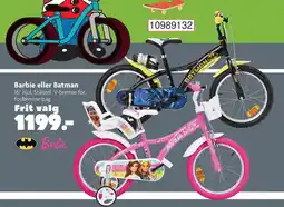 Fætter BR Barbie eller Batman tilbud