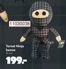 Fætter BR Ternet Ninja bamse tilbud