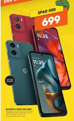 Expert MOTOROLA MOTO G05 64GB tilbud