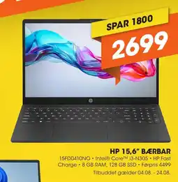 Expert HP 15,6" BÆRBAR tilbud