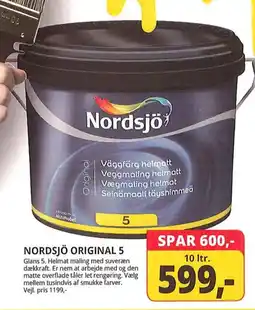 Farveland NORDSJÖ ORIGINAL 5 tilbud