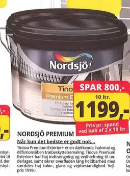 Farveland NORDSJÖ PREMIUM tilbud