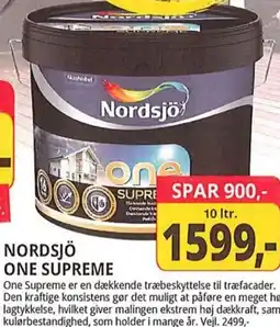 Farveland NORDSJÖ ONE SUPREME tilbud
