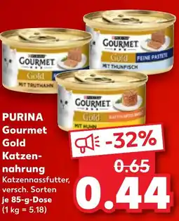 Kaufland PURINA Gourmet Gold Katzen- nahrung tilbud