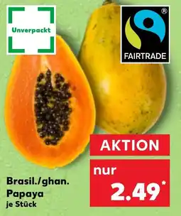 Kaufland DE Brasil./ghan. Papaya tilbud