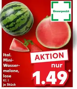 Kaufland Ital. Mini- Wasser- melone, lose tilbud