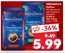 Kaufland DE MÖVENPICK Kaffee tilbud
