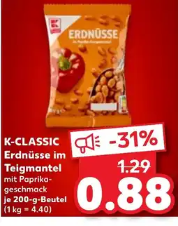 Kaufland K-CLASSIC Erdnüsse im Teigmantel tilbud