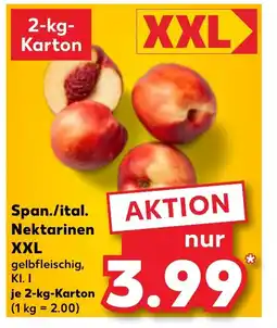 Kaufland Span./ital. Nektarinen XXL , tilbud