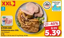 Kaufland K-PURLAND Schinkenbraten XXL tilbud