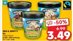 Kaufland BEN & JERRY'S Eis tilbud