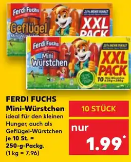 Kaufland FERDI FUCHS Mini-Würstchen tilbud