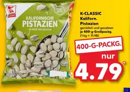 Kaufland K-CLASSIC Kaliforn. Pistazien tilbud