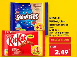 Kaufland NESTLÉ KitKat, Lion oder Smarties tilbud
