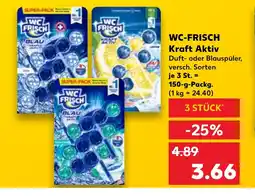 Kaufland WC FRISCH Kraft Aktiv tilbud