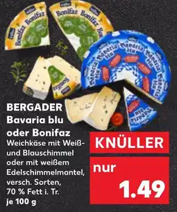 Kaufland DE BERGADER Bavaria blu oder Bonifaz tilbud