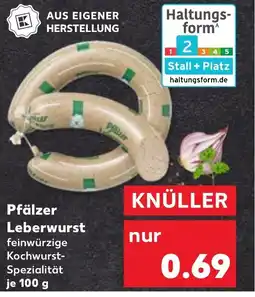 Kaufland Pfälzer Leberwurst tilbud